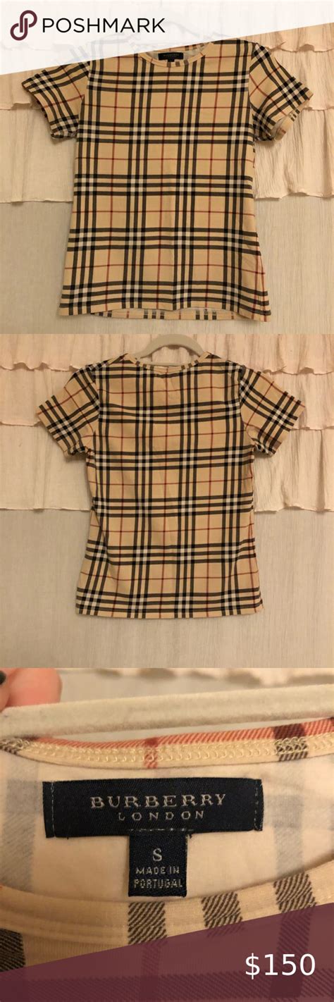 authentic Burberry tee